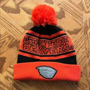 Oregon State Beavers Youth Pom Beanie